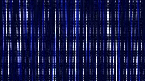 Abstract background with moving glowing dots. Big data digital code. Stock Footage 155406399