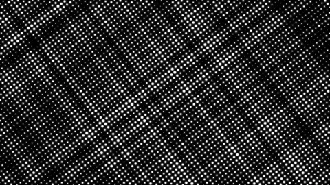 Abstract background with moving glowing dots.  Glitch background. Stock Footage 156541245