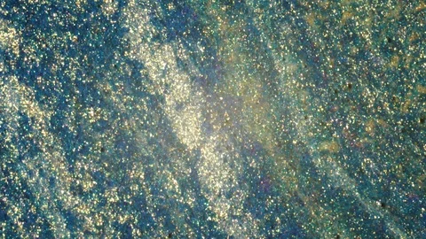 Abstract background from moving multi-colored liquid paints Video stock 122346846