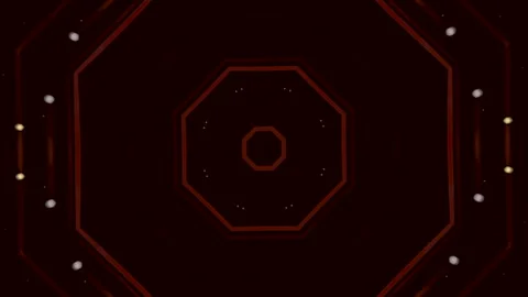 Abstract background from moving octagons. Stock Footage 139404517