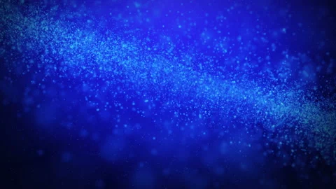 Abstract background with moving particles, bokeh background Stock Footage 121819584
