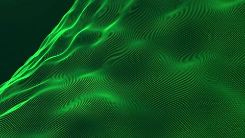 Abstract background with moving particles. Seamless loop. Stock Footage 158866648