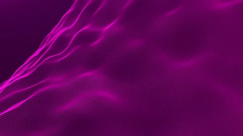 Abstract background with moving particles. Seamless loop. Stock Footage 158866686