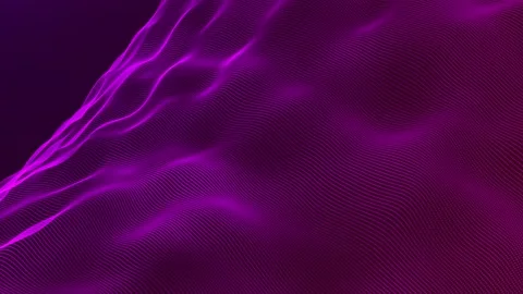 Abstract background with moving particles. Seamless loop. Stock Footage 158866688