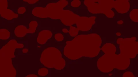 Abstract background with a moving red liquid on a dark red background. Looped Stock Footage 322023765