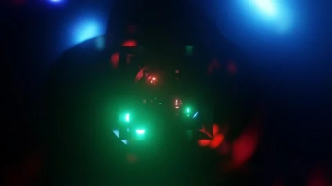 Abstract background moving through shin... | Stock Video | Pond5