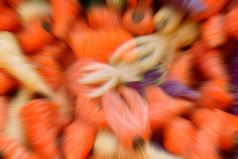 Abstract background of multi-colored carrots Stock-Illustration