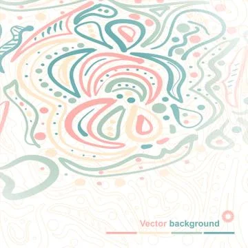 Abstract background from multi-colored lace with space for text Stock Illustration