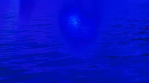 Abstract background with multi-colored light spots in motion. Stock Footage 115420342