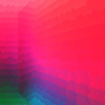 Abstract background, multi-colored mosaic in perspective Stock Illustration