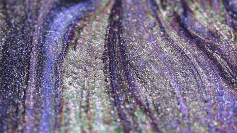 Abstract background from multi-colored moving liquid paints. Macro shooting Stock Footage 123546702