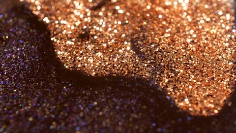 Abstract background from multi-colored moving liquid paints. Macro shooting Vídeos de archivo 124735779