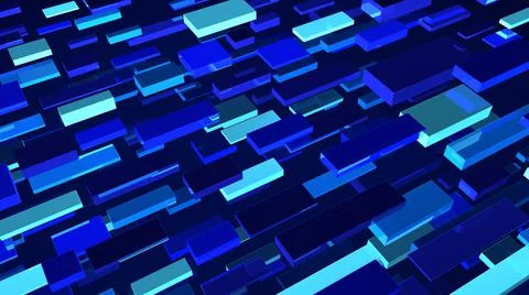Abstract background. Multicolor geometric shapes. 3d illustration. Stock-Illustration