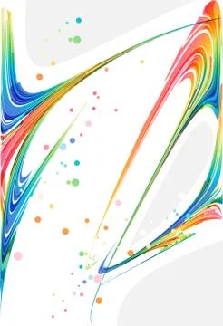 Abstract background, multicolored and white Stock Illustration
