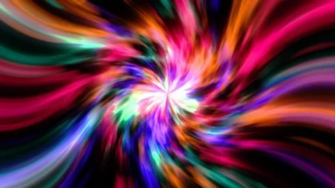 Abstract background with multicolored lines Stock Illustration