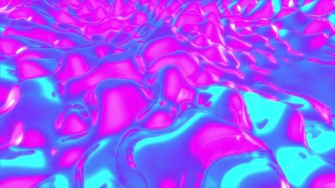 Abstract background, multicolored liquid texture, 3 d graphic illustration 스톡 동영상 280451137