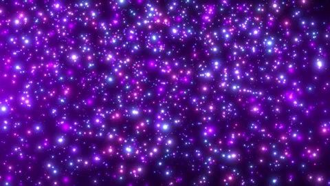 Abstract background of multicolored magic particles, neon particles glow Stock Footage 304617146
