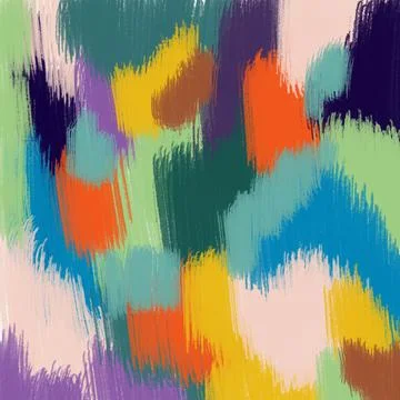 Abstract background with multicolored smears Stock Illustration