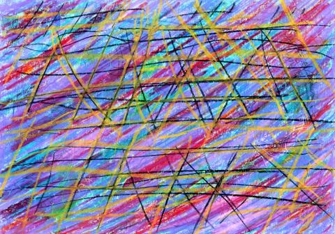 Abstract background with multicolored stripes. Stock Illustration