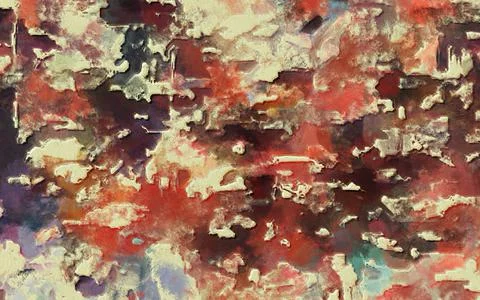 Abstract background. Multicolored texture. Spots of oil paint. Stock Illustration