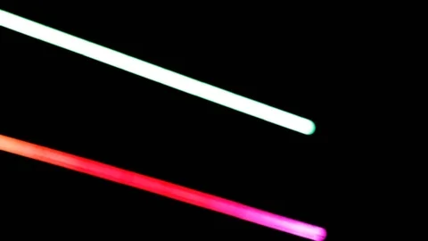 Abstract background with multicoloured geometries. Red, green, orange, Indigo, p Stock-Footage 90801189