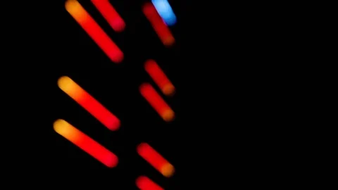 Abstract background with multicoloured geometries. Red, green, orange, Indigo, p Stock-Footage 90801192