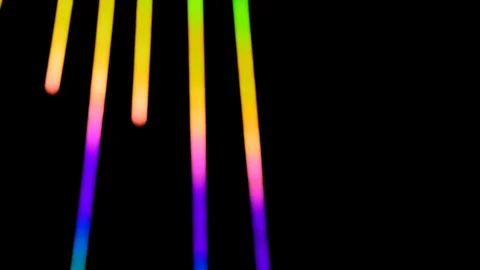 Abstract background with multicoloured geometries. Red, green, orange, Indigo, p Stock-Footage 90913597