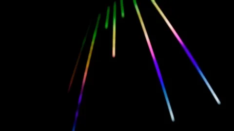 Abstract background with multicoloured geometries. Red, green, orange, Indigo, p Stock Footage 90913642