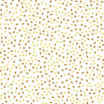 An abstract background of multiple dots in brown colors on a white background Stock Illustration