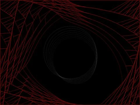 Abstract background Multiple Kaleidoscope Techno Dance or Dubstep Stock Illustration