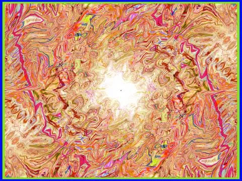 Abstract background Multiple Kaleidoscope Techno Dance or Dubstep 스톡 일러스트