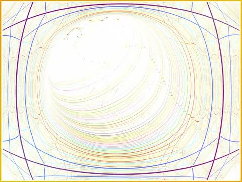 Abstract background Multiple Kaleidoscope Techno Dance or Dubstep Stock Illustration