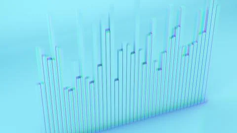Abstract background with music graphic equalisers Stock Illustration