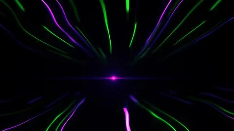 Abstract Background in Neon Blue Analogous Colours イラスト素材