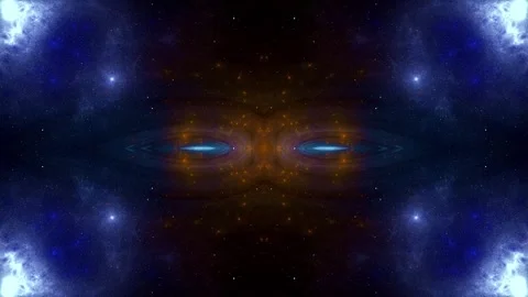 Abstract Background of Neon Colored Kaleidoscope Lights 動画素材 331197015