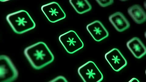 Abstract background. Neon glow. 4K loop Stock-Footage 235415892