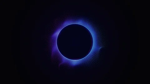 Abstract Background, Neon Glowing Lines Video stock 123864955