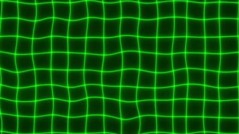 Abstract background neon grid wave line pattern distortions forming, grid curve Stock-Footage 322005895