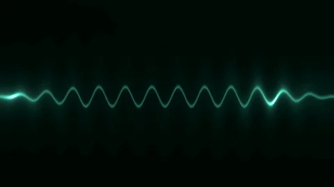 Abstract background. neon high-tech waveform. Video stock 51474848