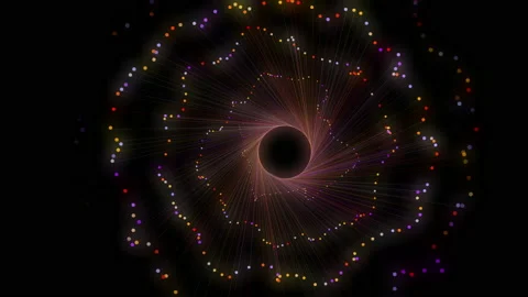 Abstract background with neon led flash light Stock Footage 162223154