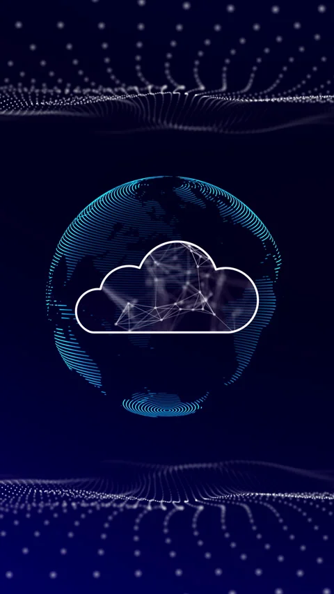 Abstract background with neon light  Animated Shapes Stock Footage 302367893