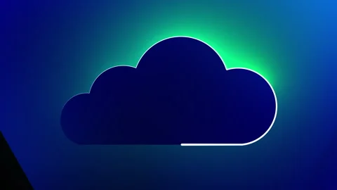 Abstract background with neon light  Animated Shapes Stock Footage 302367956