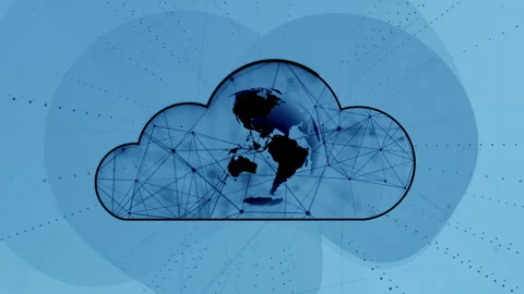 Abstract background with neon light  Animated Shapes Stock Footage 302368116