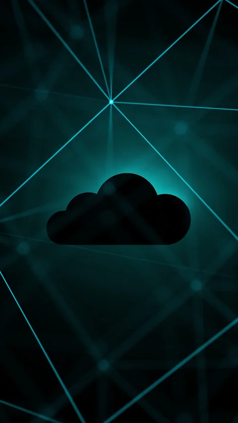 Abstract background with neon light  Animated Shapes Stock Footage 302368184