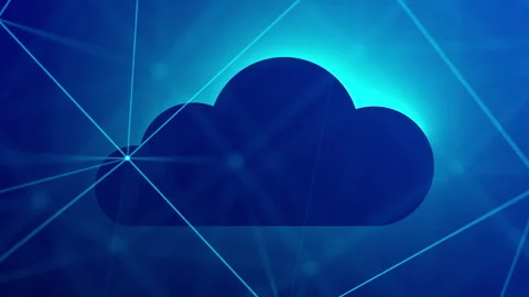 Abstract background with neon light  Animated Shapes Stock Footage 302368189