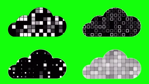 Abstract background with neon light  Animated Shapes Stock Footage 302368331