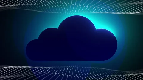 Abstract background with neon light  Animated Shapes Stock Footage 302368408