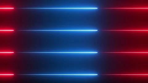 Abstract background with neon light lines Stock Illustration