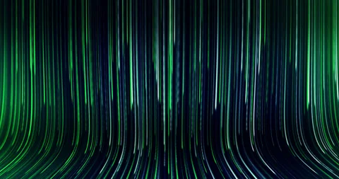 Abstract background with  neon lines going down, speed of light Stock Footage 239982924