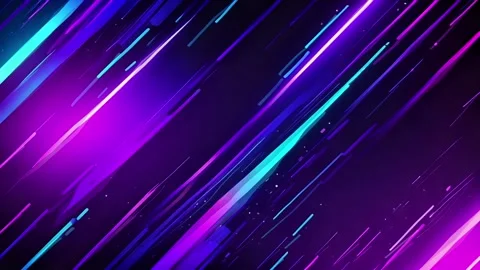 Abstract background with neon lines shining in bright colors. Stock-Footage 304891349